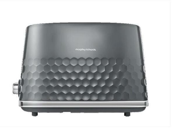 TOASTER HIVE 2-SLICE/GREY MUC-TH22G MORPHY RICHARDS „MUC-TH22G” (timbru verde 2 lei)
