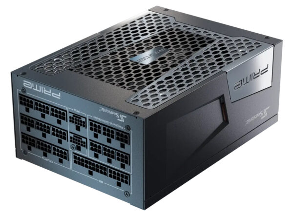 Sursa Seasonic PRIME PX ATX 3 (2024), 80 Plus Platinum, 2200W, 12VHPWR, ATX 3.1, Full Modulara, Negru „PRIME-PX-2200-ATX30” (timbru verde 2 lei)