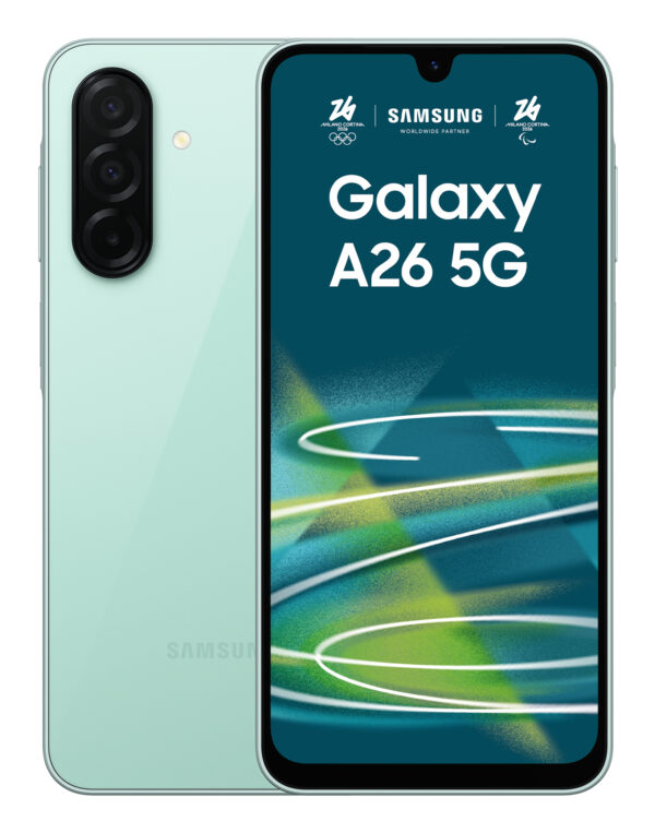 Smartphone Galaxy A26 256GB 8GB RAM 5G Dual SIM Mint „SM-A266BLGCEUE” (timbru verde 0.45 lei)