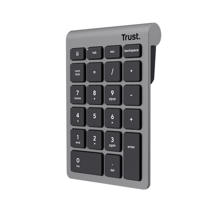 Tastatura Trust numerica Xalax WS, gri „TR-25709” (timbru verde 0.8 lei)