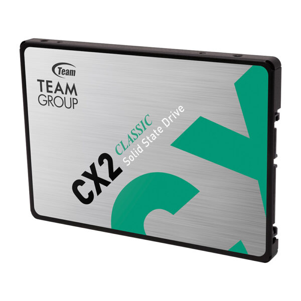 SSD TEAMGROUP CX2, 256 GB, S-ATA III 2.5″, 3D NAND, R/W: 520/430 MB/s, „T253X6256G0C101”