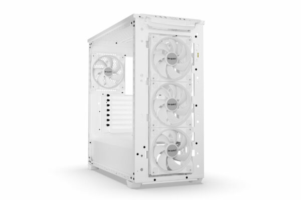 CARCASA be quiet „Shadow Base 800 FX”, middle tower, gaming, fara sursa, PSU shroud, 7 sloturi expansiune, alb, „BGW64” (timbru verde 0.32lei)