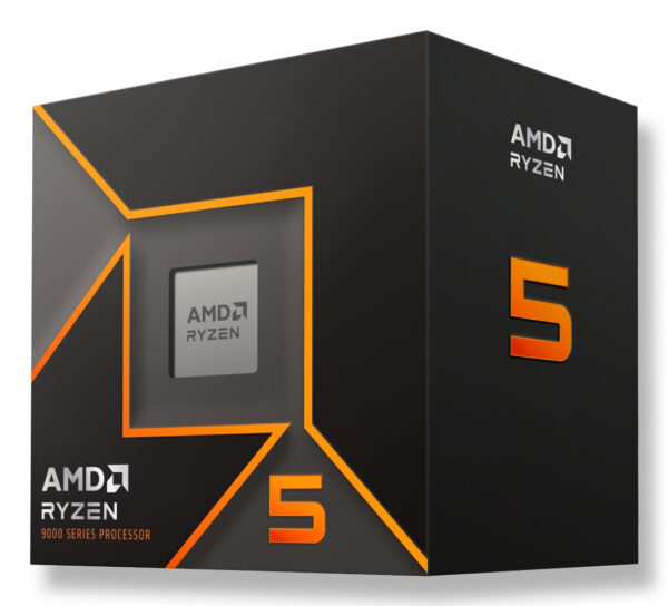 AMD CPU Desktop Ryzen 5 6/12T 9600 (5.2GHz,38MB,65W,AM5) box, with Wraith Stealth Cooler and Radeon Graphics „100-100000718BOX”