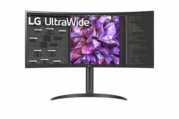 Monitor LED LG Curved Monitor 34WQ75X-B.AEU – 86.72 cm (34″) – 3440 x 1440 QHD „34WQ75X-B.AEU” (timbru verde 7 lei)