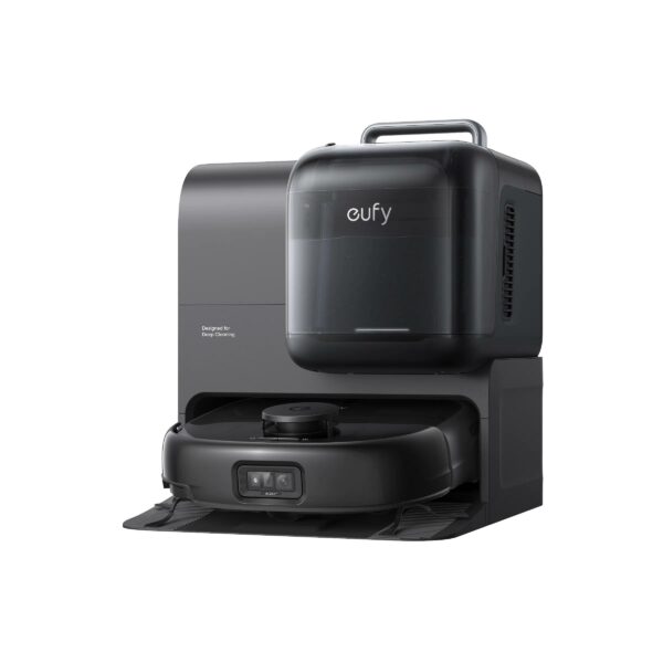 Robot All-in-One Anker „Eufy Omni E28”, 20.000 Pa, aspirare uscata si umeda, deep cleaner, HydroJet, Wi-Fi, BTH, App, multi-suprafete, volum rezervor 3L, negru, „T2352G11” (timbru verde 11 lei) – 194644229078