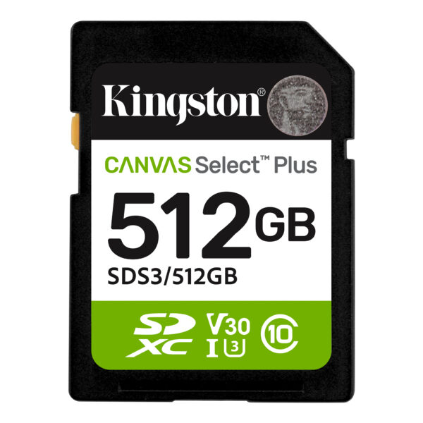 SDXC CARD KS 512GB CL10 UHS-I SELECT + „SDS3/512GB” (timbru verde 0.03 lei)