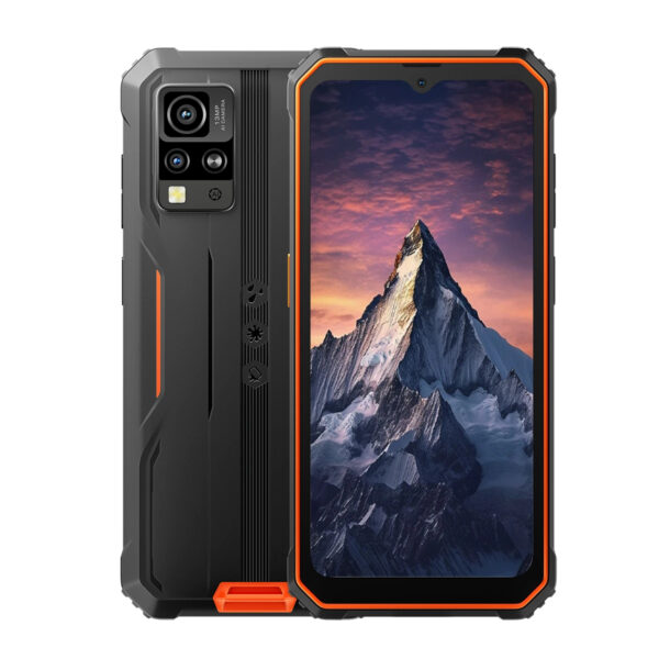 Blackview Rugged BV4800Pro LTE 6.56″ HD+IPS 720×1612 60Hz GORILLA GLASS 5 4GB/128GB CAM Front 8MP Rear 16MP+2MP 5180mAh Android 15 5180mAh Orange „BV4800PRO_OR_EU” (timbru verde 0.45 lei)