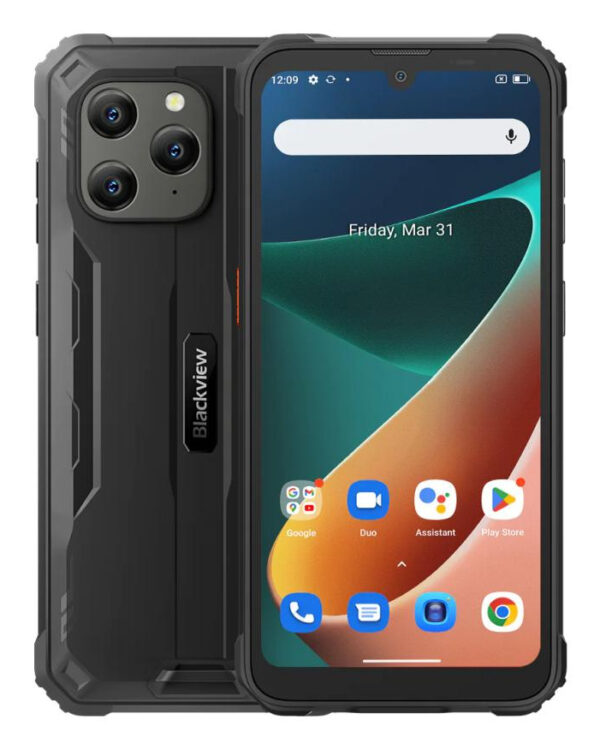 Blackview Rugged BV5300 PRO LTE 6.10″ HD+IPS 720×1560 MT6765 Octa-core 2.3GHz 4GB/64GB Front 8MP Rear 13MP NFC 6580mAh NO Charger Android 14 Black „BV5300PRO_BK_EU” (timbru verde 0.45 lei)
