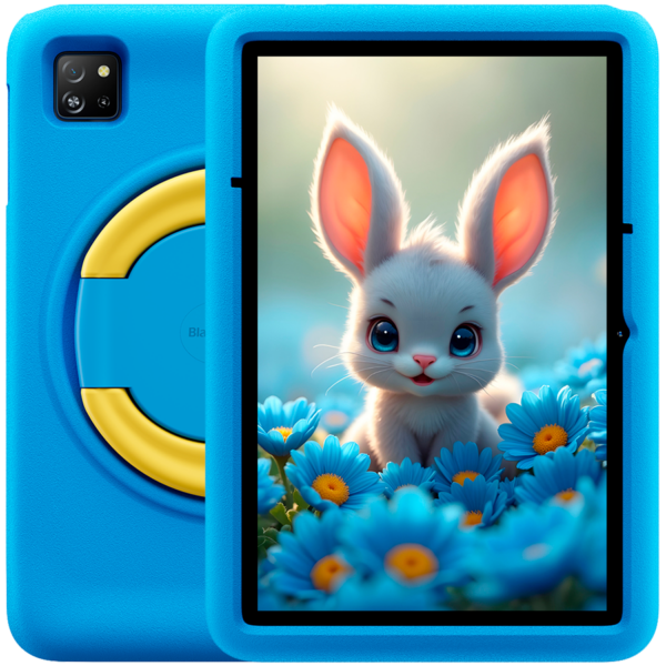 Blackview Tab 60 Pro Kids 4GB/128GB, 10.1-inch HD+ 800×1280, 5MP Front/8MP Back Camera, Battery 7700mAh, LTE, USB Type-C, Android 15, SD card slot, Ocean Blue „BVTAB60PRO_KIDS-BL” (timbru verde 0.9 lei)