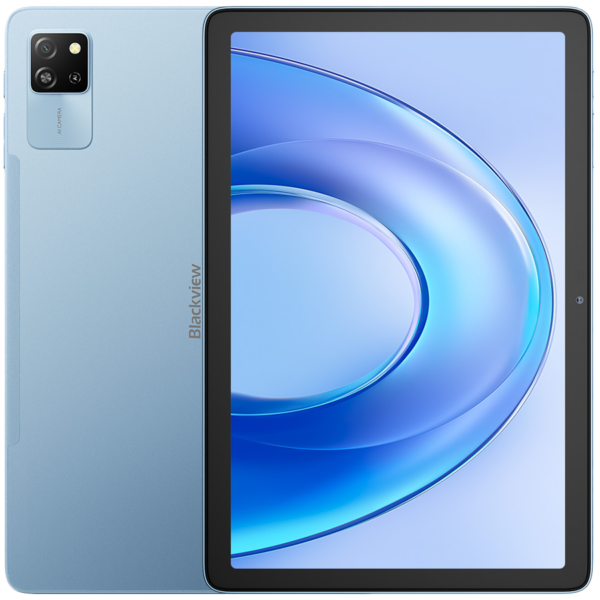 Blackview Tab 60 Pro SET LTE 10.1-inch HD+IPS 800×1280 60Hz 8GB/128GB, Cam Front 5MP Rear 8MP 7700mAh + Charger USB Type-C Cable SIM tool,Android 15 Sunny Sky Blue „BVTAB60PRO_S8BL_EU” (timbru verde 0.9 lei)