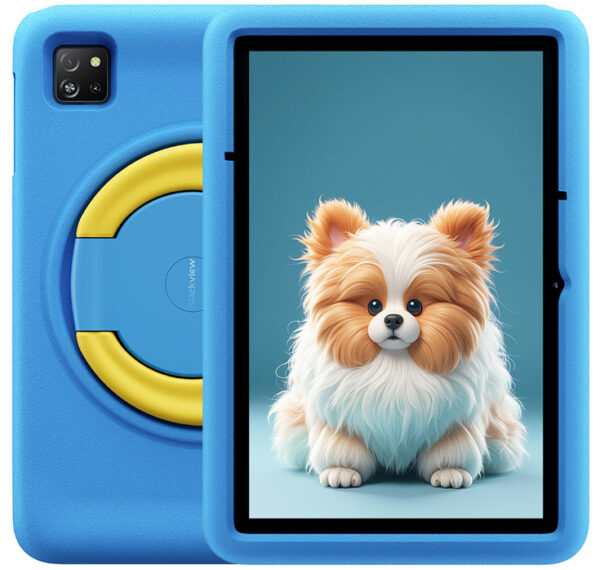 Blackview Tab A6 Kids WiFi 10.1-inch HD+ IPS 800×1280 A523 Octa-core 1.8GHz 4GB/128GB 5100mAh NO Charger 5MP Front/8MP Rear camera Android 14 Ocean Blue „BVTABA6KIDS-BL_EU” (timbru verde 0.9 lei)