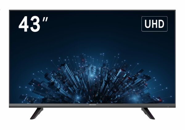 FHD MONITOR HIKVISION 43″/Multiple interfaces: HDMI, VGA,USB/Build-in speaker, Audio 5W*2. „DS-D5043F3-1V0S” (timbru verde 7 lei)