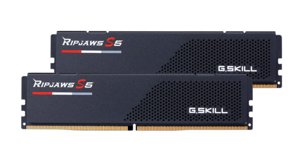 Memorie Ripjaws S5 Black 32GB, DDR5-5200MHz, CL40, Dual Channel „F5-5200J3636C16GX2-RS5K”