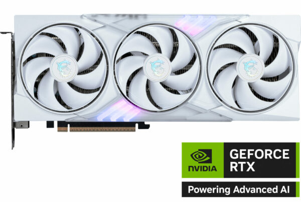MSI GeForce RTX 5060 Ti 16GB GAMING TRIO OC WHITE VGA „GEFORCE RTX 5060 TI 16G GAMING TRIO OC W”