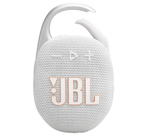 JBL Clip5 PortableBluetoothSpeaker White „JBLCLIP5WH” (timbru verde 0.8 lei)