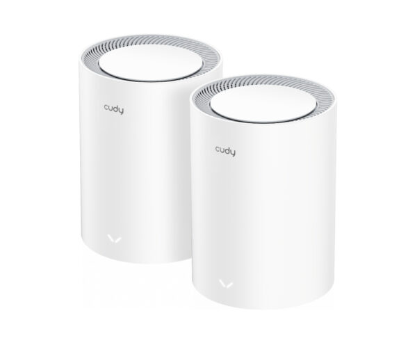 Cudy AX3000 Wi-Fi 6 Mesh 2.5G Solution 2-Pack, Dual-Band, White „M3000/2-PACKV2.0” (timbru verde 0.8 lei)