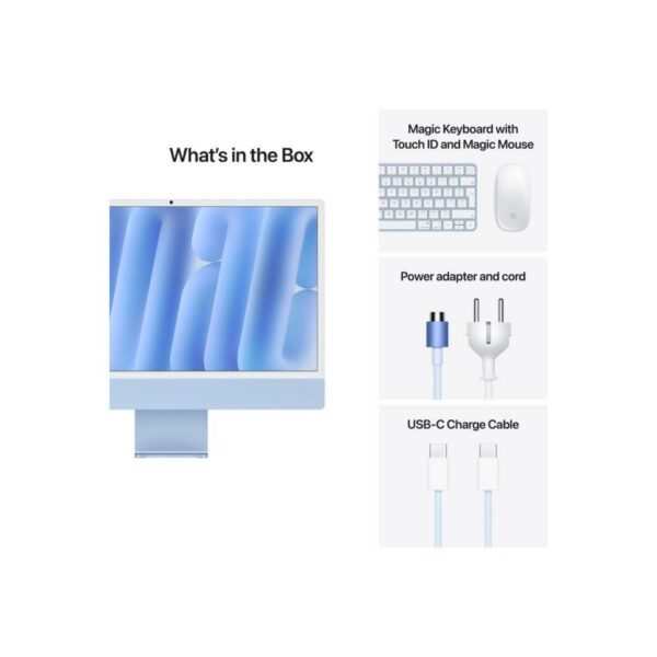 IMAC 24″ BLU/10CCPU/10CGPU/24GB/512-ROM „MD2T4RO/A” (timbru verde 10 lei)