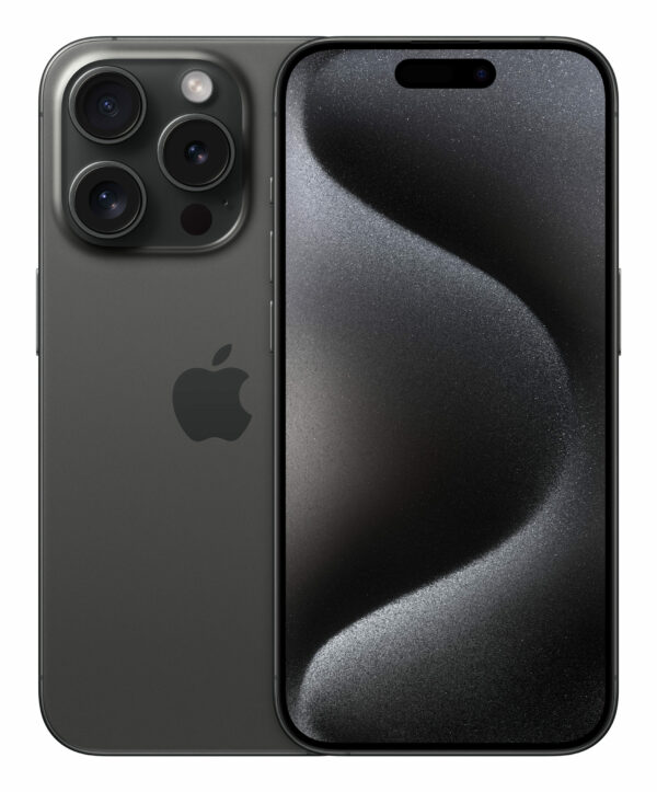 iPhone 15 Pro, 128GB, 5G, Black Titanium „MTUV3RX/A” (timbru verde 0.45 lei)