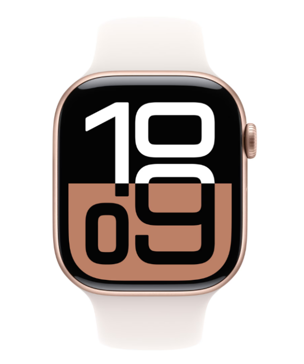 APPLE WATCH 10 46 RG AL LB SB ML CEL-BCS „MWY73QC/A” (timbru verde 0.18 lei)