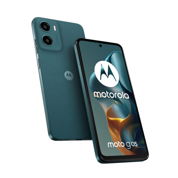 Moto g05, 64GB, 4GB RAM, Dual SIM, 4G, Forest Green „PB6L0003PL” (timbru verde 0.45 lei)