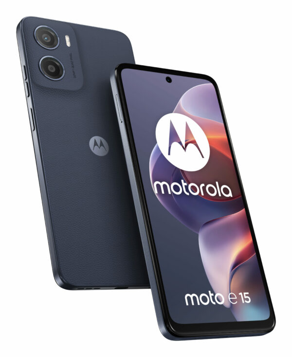 Smartphone Moto e15 64GB 2GB RAM Dual SIM Denim Blue „PB6S0013FR” (timbru verde 0.45 lei)