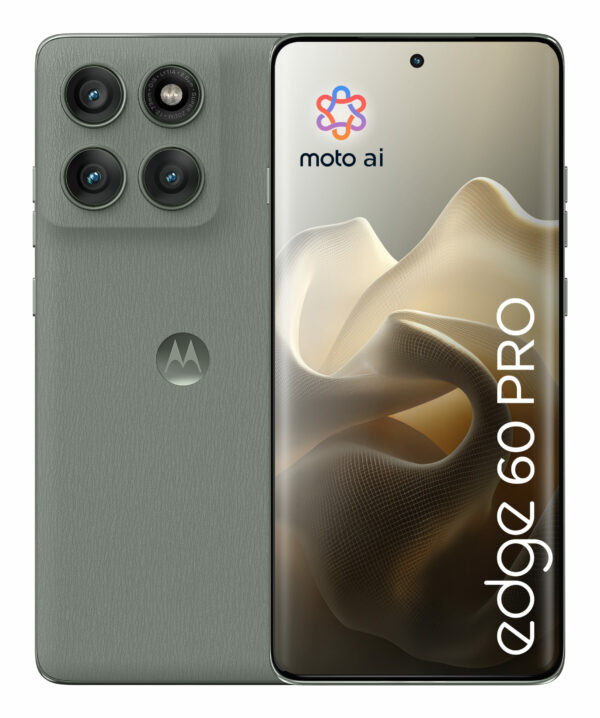 Smartphone Moto Edge 60 Pro 512GB 12GB RAM 5G Dual SIM Shadow Green „PB7X0006SE” (timbru verde 0.45 lei)