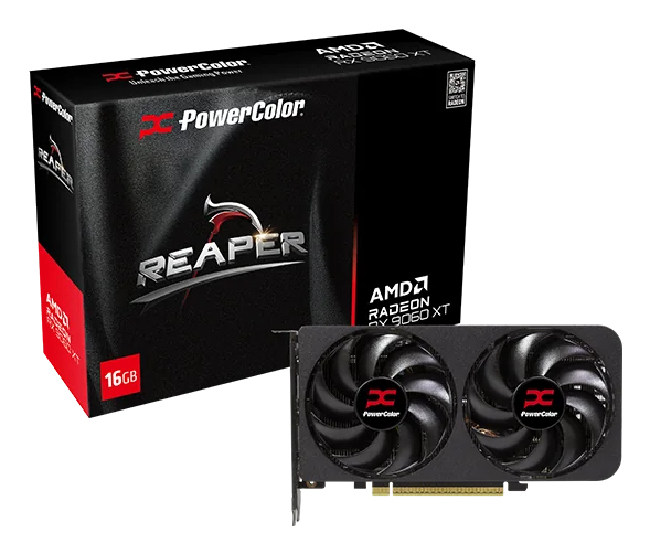 PW Reaper AMD Radeon RX 9060 XT 16GB „RX9060XT 16G-A”