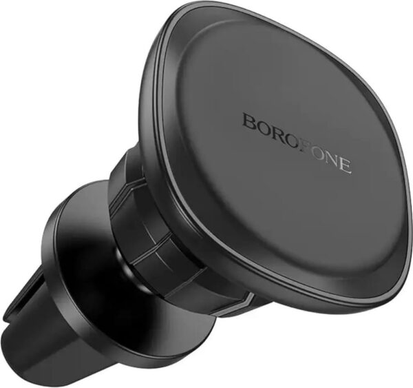 SUPORT AUTO Borofone „BH8” pt. SmartPhone, magnetic, fixare grila ventilatie, negru „6941991108020”