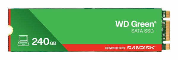 WD Green SATA 240GB Internal SSD Solid State Drive – SATA 6Gb/s M.2 2280 – WDS240G3G0B „WDS240G3G0B-00BJF0”