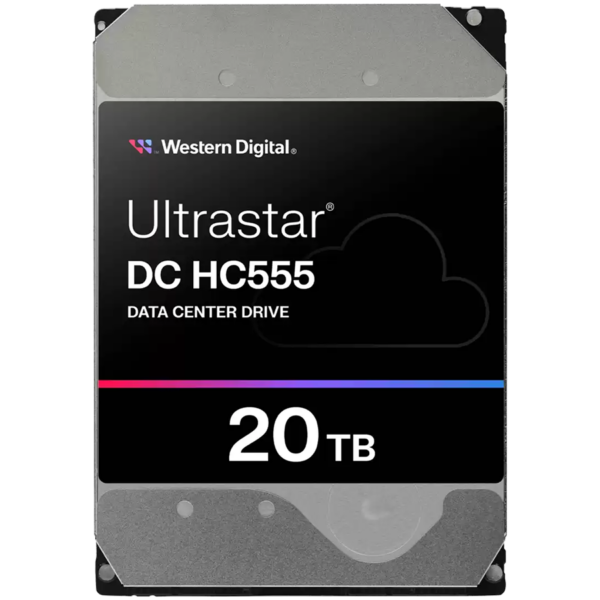 HDD Server WD Ultrastar DC HC555 20TB 512e SE, 3.5″”, 512MB, 7200 RPM, SATA, SKU: 0B48724 „WUH722020CLE6L4”