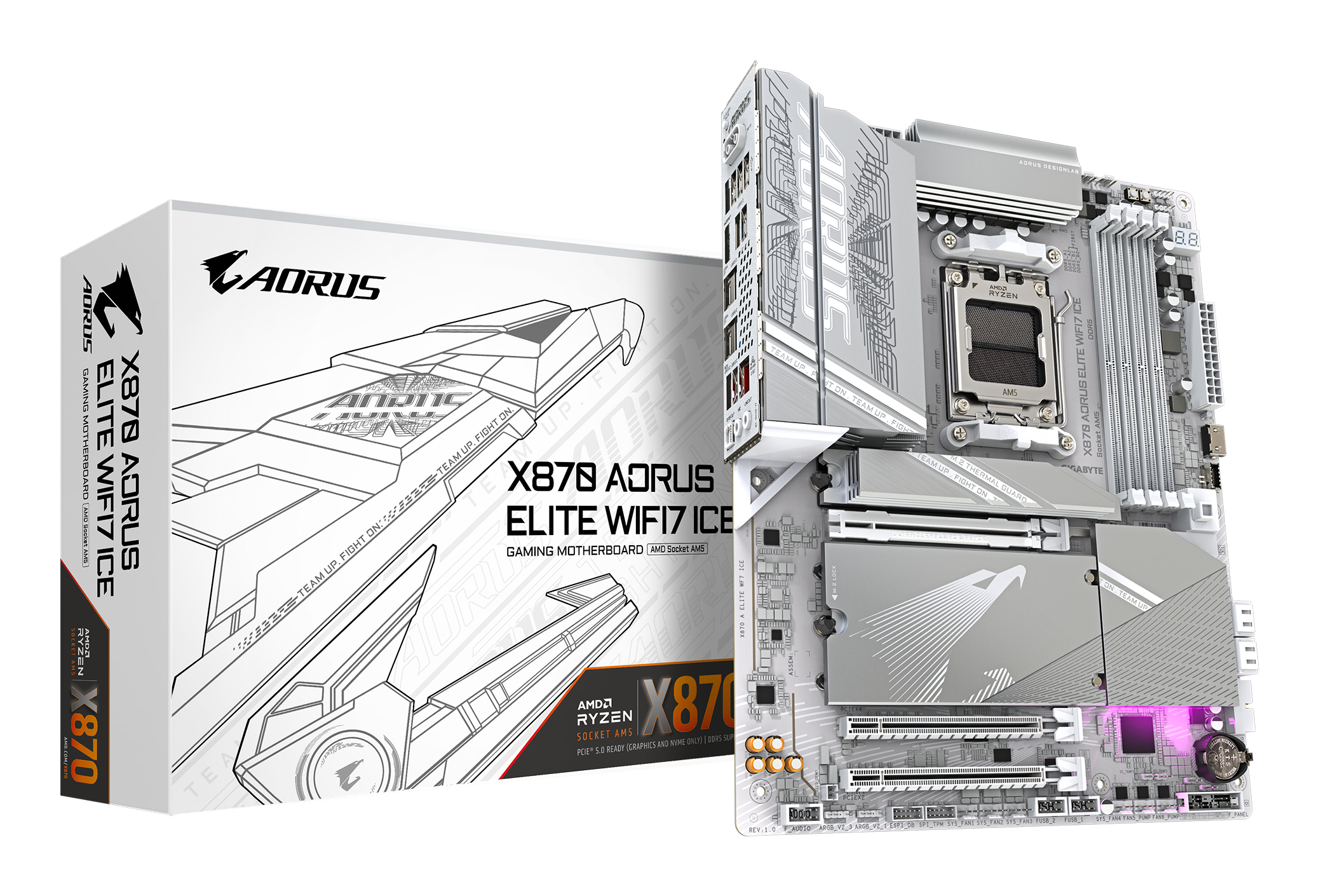 X870 AORUS ELITE WF7 ICE