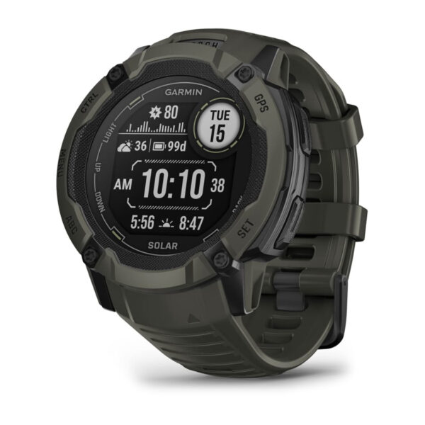 Smartwatch Instinct 2X Solar Moss „010-02805-05” (timbru verde 0.8 lei)