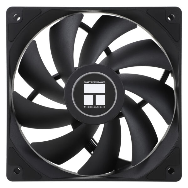 Ventilator Thermalright „TL-C12C Extrem”, 120mm, 1850 RPM, Dual Ball Brearing, 82 CFM, fara LED, 4pin PWM, negru, „TL-C12C Extrem” (timbru verde 0.18lei)