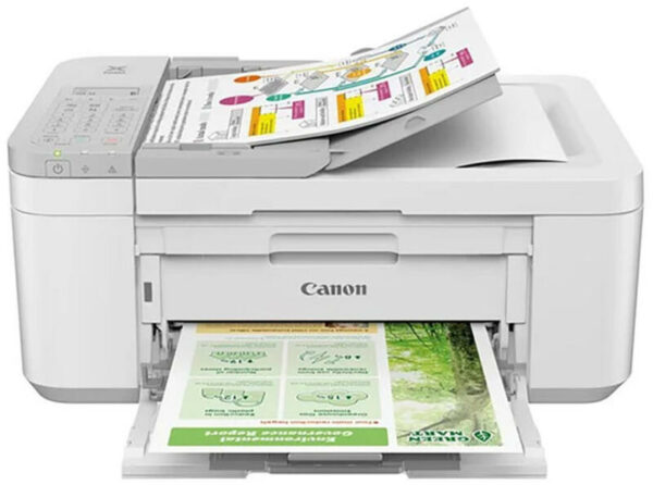 Multifunctional InkJet Color Canon TR4756i, A4, Functii: Impr.|Scan.|Cop., Viteza de Printare Monocrom: 8.8ppm, Viteza de printare color: 4.4ppm, Conectivitate:USB|WIFI|RET, Duplex:Da, ADF:ADF(incl.TV 8lei) „5074C046AA”