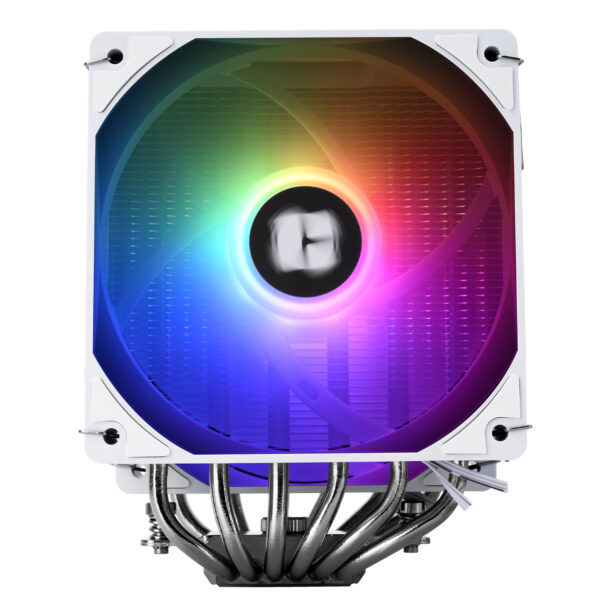 COOLER Thermalright „Peerless Assassin 120 Digital WhiteArgb” skt. Intel si AMD, racire cu aer, vent. 2 x 120mm (TL-C12C-X28-S V2), 1850 rpm, 6 heatpipes, inaltime 162mm, ARGB,”Peerless Assassin 120 Digital WhiteArgb” (timbru verde 0.8 lei)