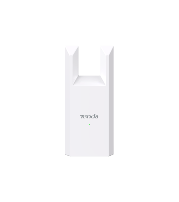 RANGE EXTENDER TENDA wireless, 300 Mbps, 1 x 100Mbps RJ45, antena externa x 2, 2.4 GHz, „T10” (timbru verde 2 lei)