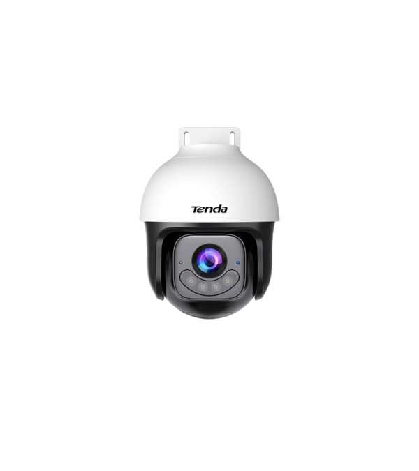 CAMERA IP Tenda, cube, wireless Wi-Fi 6, pt. exterior, dual-lens full color night vision, dist. IR 30m, 5 Mpx rezolutie 3K, microfon, carcasa plastic, slot SD card, „CH7-WCA” (timbru verde 0.8 lei)