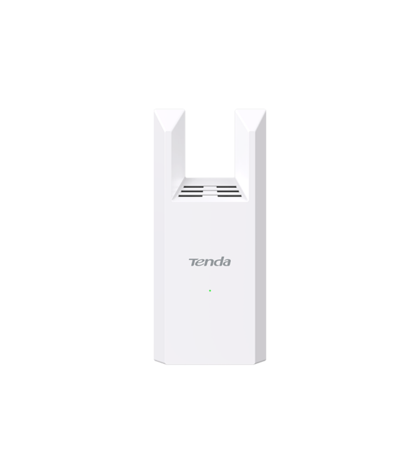 RANGE EXTENDER TENDA wireless, AC1200 Dual-Band, 1200 Mbps, 1 port RJ-45 Gigabit, antena externa x 2, 2.4 /5 GHz, „A18 Pro” (timbru verde 2 lei)