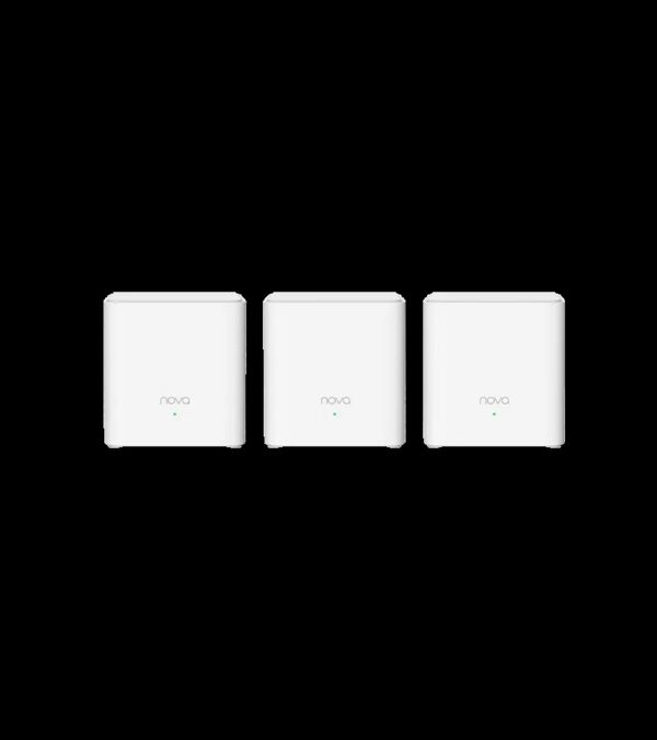 MESH Tenda, wireless, router AX1500, pt interior, 1500 Mbps, port LAN, WAN, 2.4 GHz | 5 GHz, antena interna x 2, standard 802.11ax, Wi-Fi 6 „EX3(3-pack)”