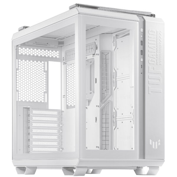 Carcasa ASUS TUF Gaming GT502 Midi Tower Fara sursa Alb „90DC0093-B09000” (timbru verde 0.32 lei)