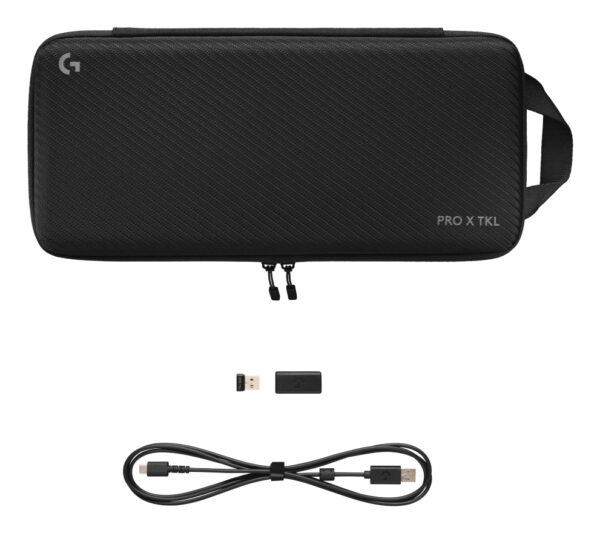 LOGITECH G PRO X TKL LIGHTSPEED Gaming Keyboard – BLACK – US INTL – 2.4GHZ/BT – EMEA28i-935 – CLICKY „920-012121” (timbru verde 0.8 lei)