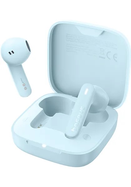 CASTI Baseus Bowie E16 TWS, pt smartphone, wireless, bluetooth 5.3, microfon pe casca,5 ore durata baterie, albastru „A00061900313-01” (timbru verde 0.18 lei) – 6932172654818