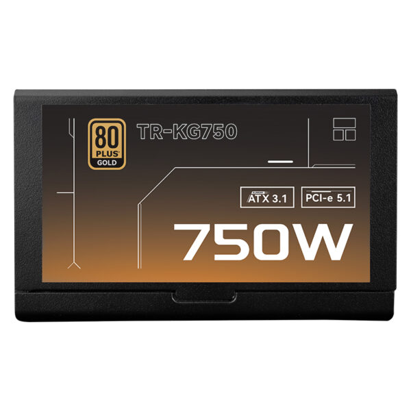 SURSA Thermalright „TR-KG750”, 750W, certificare 80 Plus Gold, modular, LLC, DC to DC, fan 120mm, negru, „TR-KG750” (timbru verde 2 lei)
