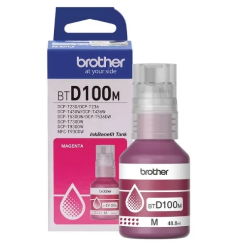 Cartus Cerneala Original Brother Magenta, BT-D100M, pentru DCP-T430W|T530DW|T730DW|MFC-T930DW, 5K, incl.TV 0.8 RON, „BT-D100M”