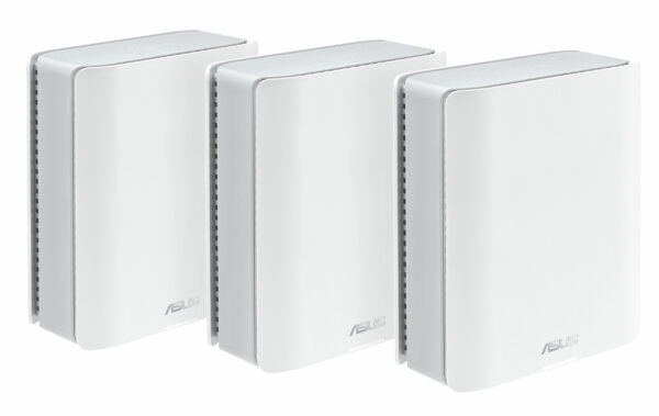 Mesh Asus ZenWiFi BT8(3PK) Tri-band WiFi 7,Alb „BT8(W-3-PK)” (timbru verde 2 lei)