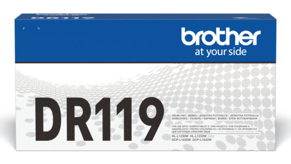 Drum Unit Original Brother Black, DR119, pentru HL-L1230|L1630W10K, incl.TV 0.8 RON, „DR119”