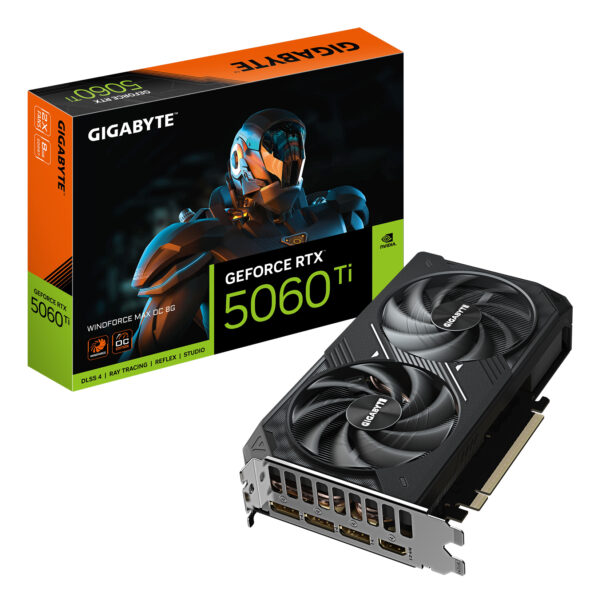 VGA GB RTX 5060TI WINDFORCE MAX OC 8GB „GV-N506TWF2MAX OC-8GD”