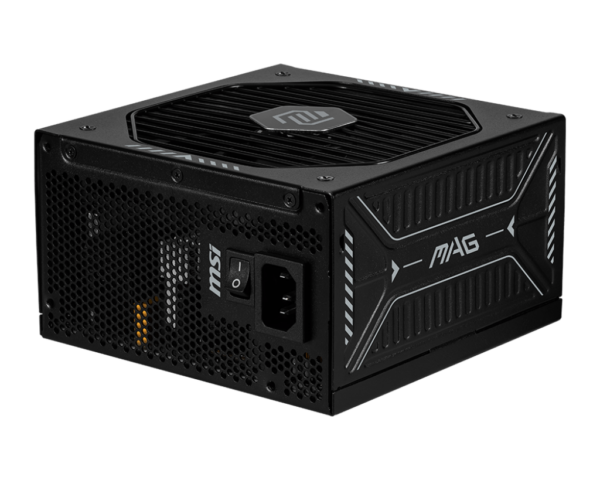 Sursa MSI MAG A850GLS PCIE5, 850 W, ATX, 80+ Gold, PCIe 5.1, Full Modulara, Negru „MAG A850GLS PCIE5” (timbru verde 2 lei)