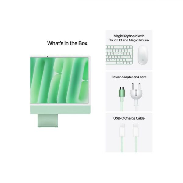 IMAC 24″ GRN/10CCPU/10CGPU/24GB/512-ROM „MD2Q4RO/A” (timbru verde 10 lei)