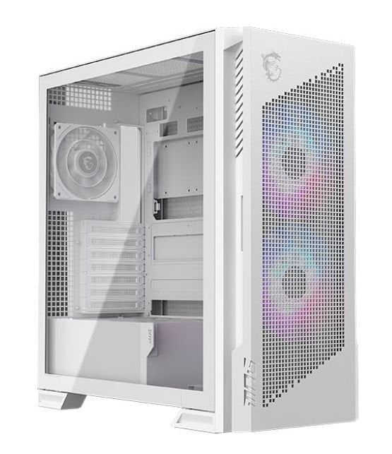 Carcasa MSI MPG VELOX 300R AIRFLOW PZ, Mid-Tower, ATX, Alb „MPG VELOX 300R AIRFLOW PZ WHITE” (timbru verde 0.32 lei)